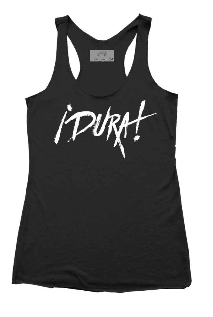 Dura! Racerback Tank- Black